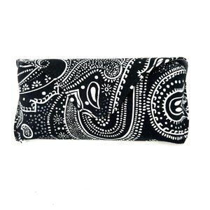 VERA BRADLEY Black White Stellar Paisley Eyeglass Sunglasses Hard Case NWT